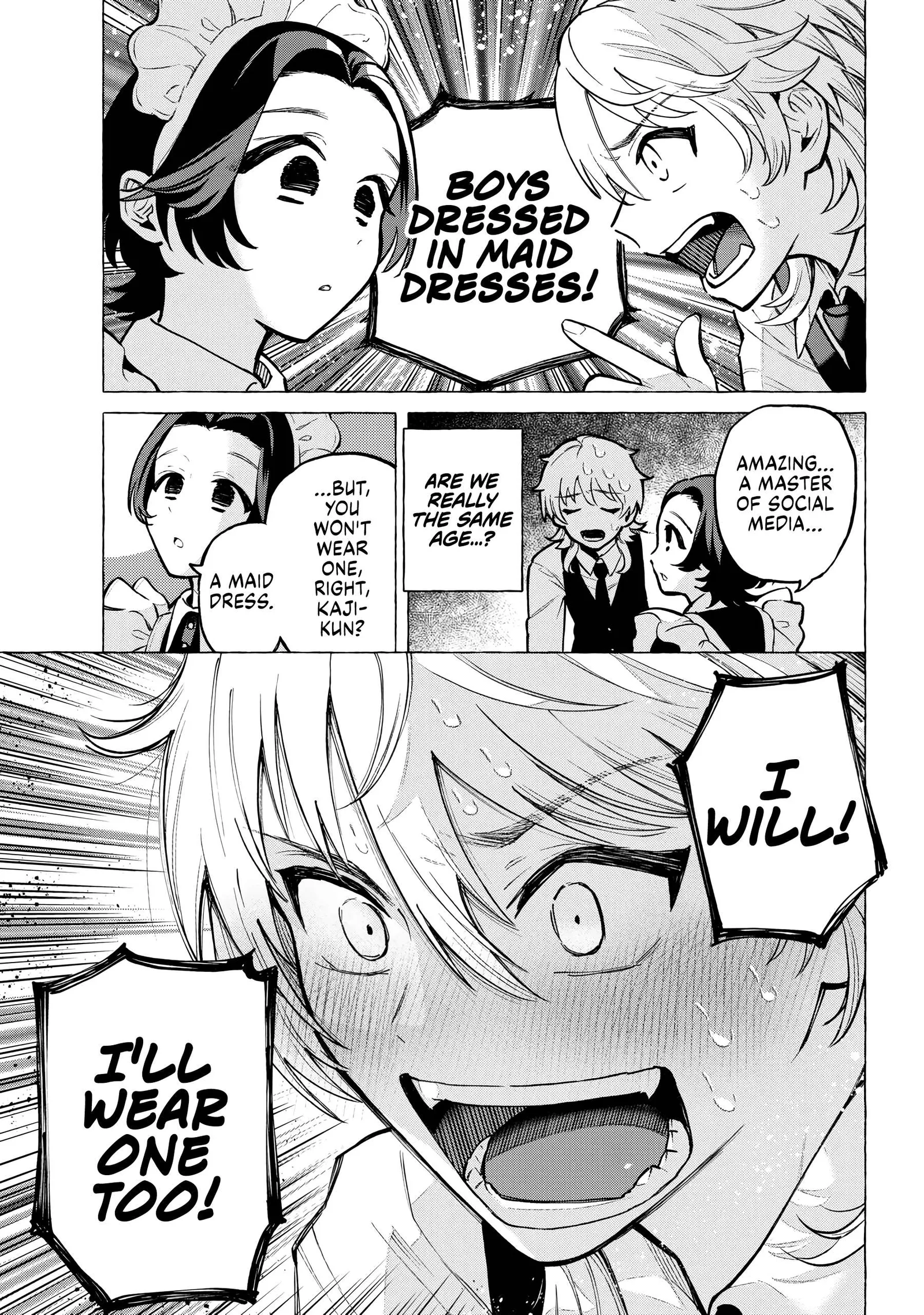 Otokonoko mo Meidofuku de Kawaiku Natte Idesu ka? Chapter 1 page 38