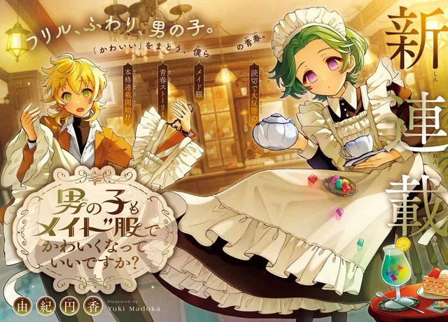 Otokonoko mo Meidofuku de Kawaiku Natte Idesu ka? cover