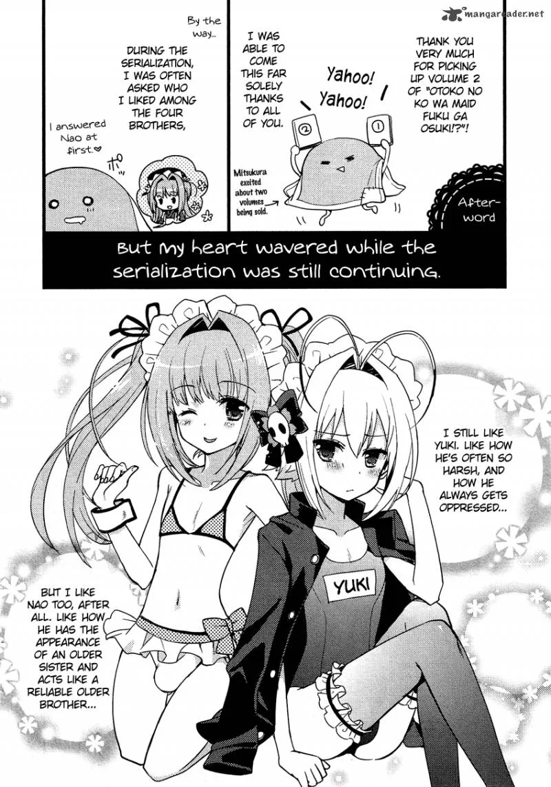 Otokonoko wa Maid Fuku ga Osuki!? Chapter 14 page 27