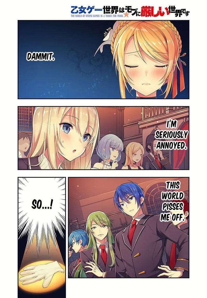 Otomege Sekai wa Mob ni Kibishii Sekai desu Chapter 1 page 1
