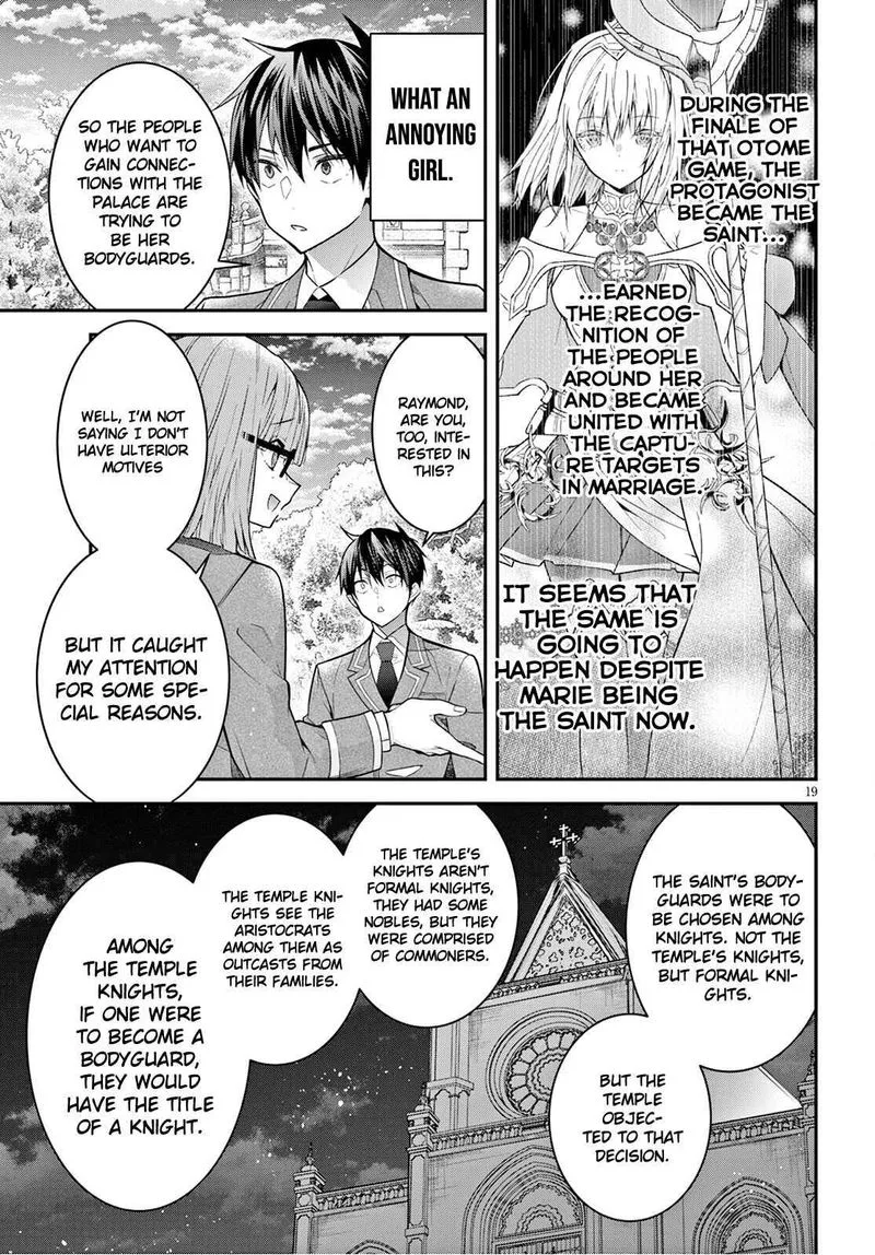 Otomege Sekai wa Mob ni Kibishii Sekai desu Chapter 39 page 19