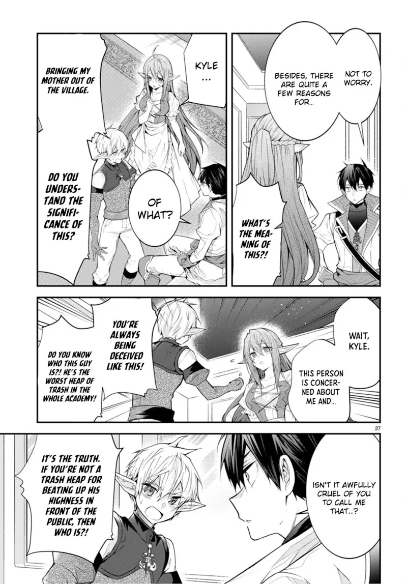 Otomege Sekai wa Mob ni Kibishii Sekai desu Chapter 44 page 27