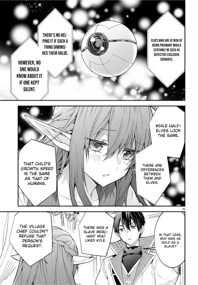Otomege Sekai wa Mob ni Kibishii Sekai desu Chapter 44 page 35