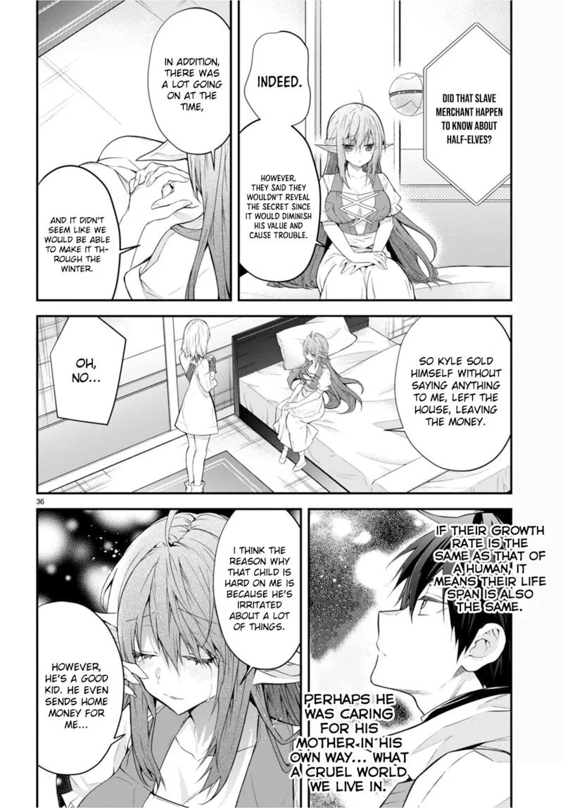 Otomege Sekai wa Mob ni Kibishii Sekai desu Chapter 44 page 36