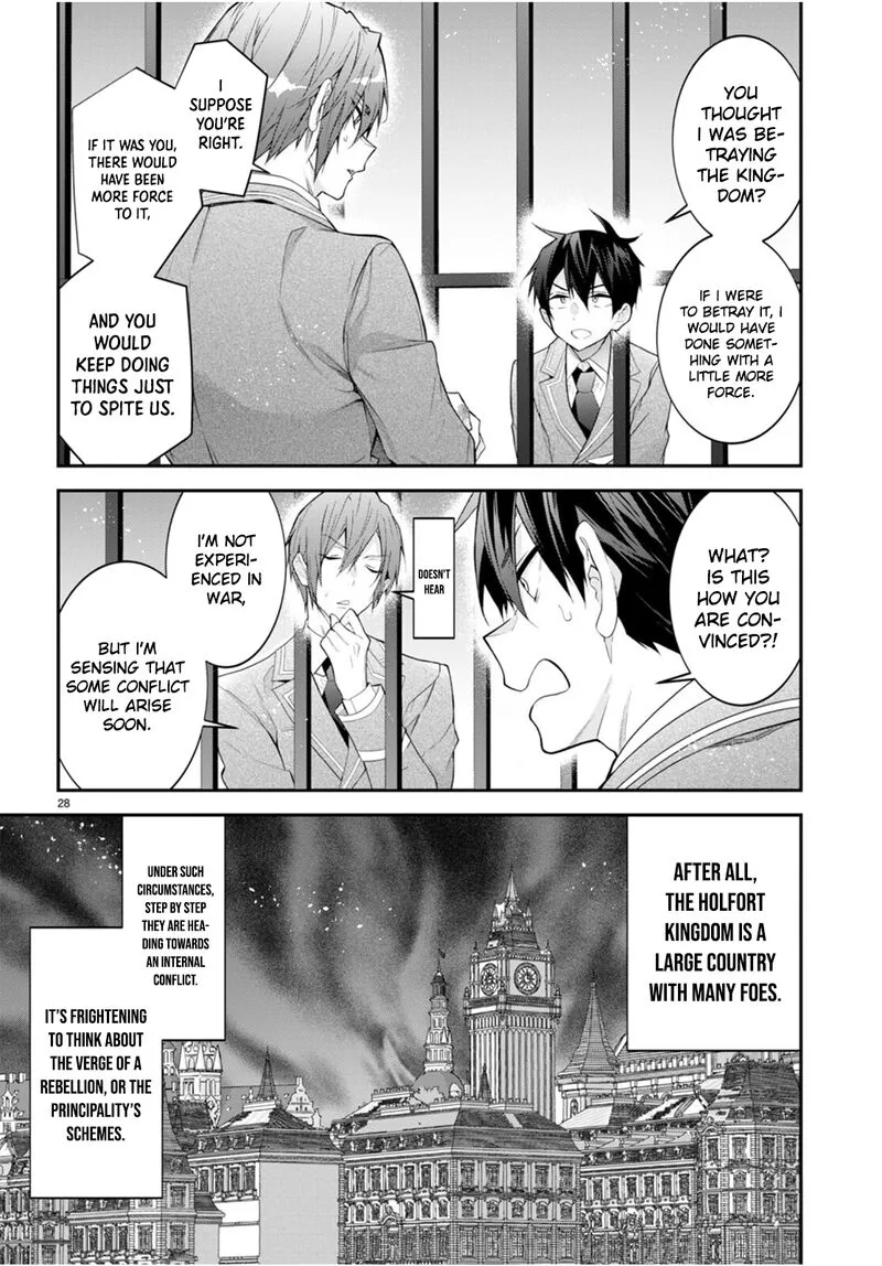 Otomege Sekai wa Mob ni Kibishii Sekai desu Chapter 46 page 28