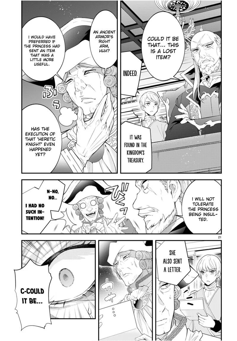 Otomege Sekai wa Mob ni Kibishii Sekai desu Chapter 46 page 21