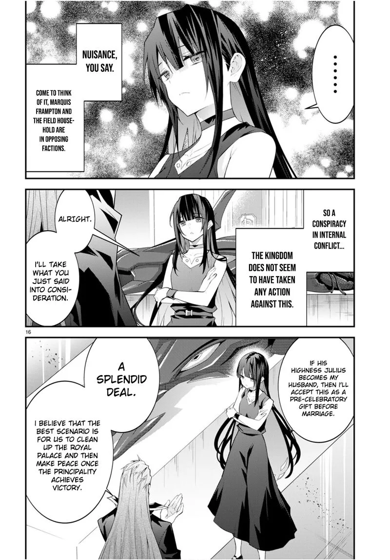 Otomege Sekai wa Mob ni Kibishii Sekai desu Chapter 46 page 16