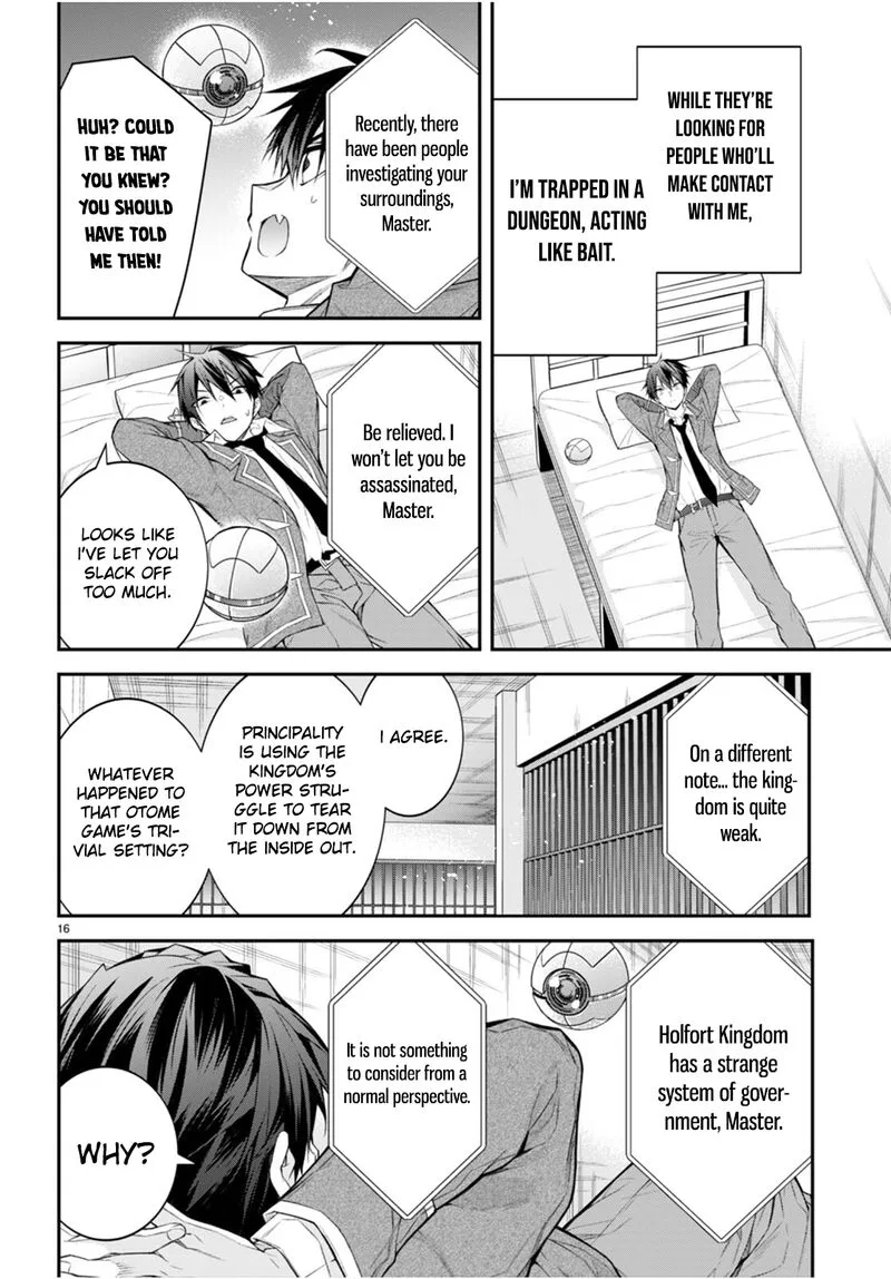 Otomege Sekai wa Mob ni Kibishii Sekai desu Chapter 47 page 17