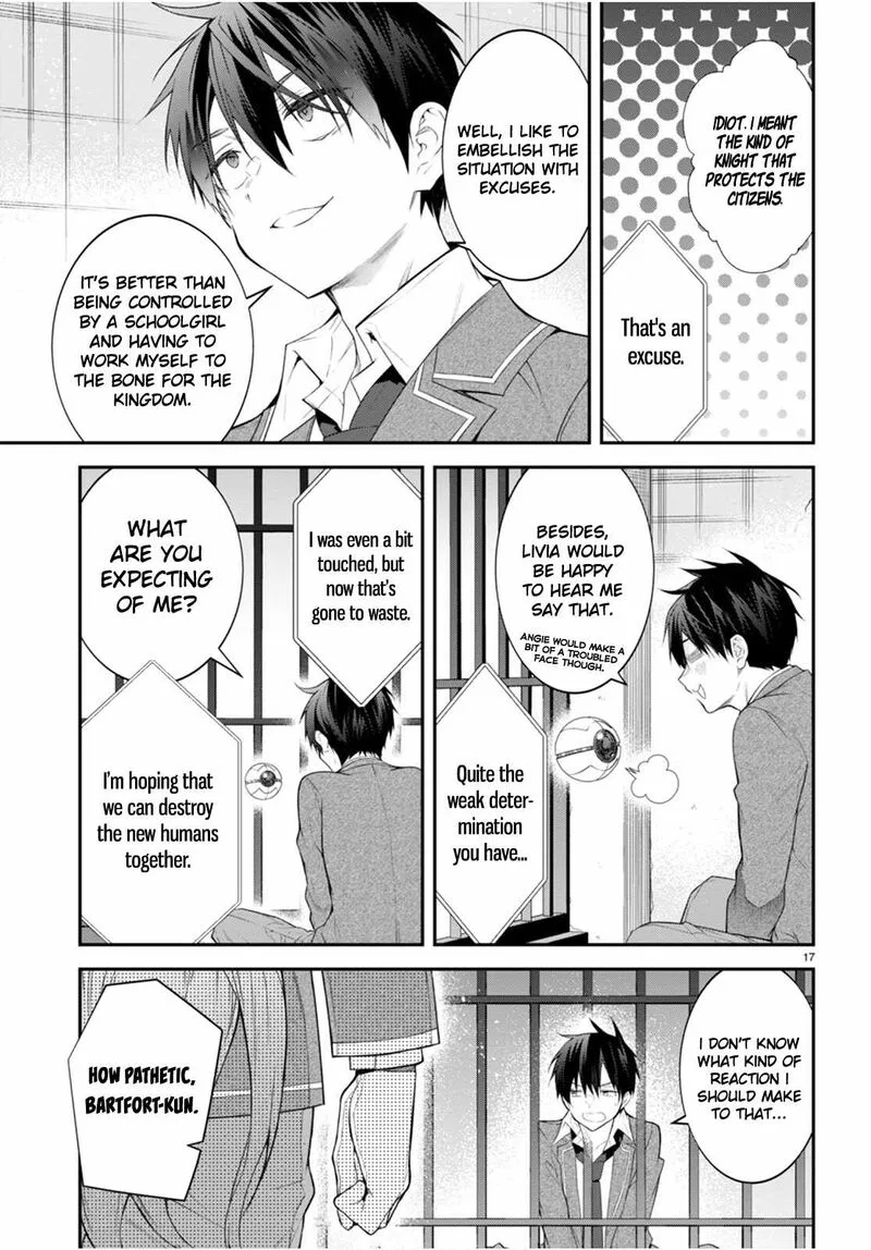 Otomege Sekai wa Mob ni Kibishii Sekai desu Chapter 48 page 17