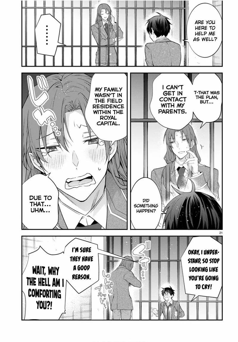 Otomege Sekai wa Mob ni Kibishii Sekai desu Chapter 48 page 21