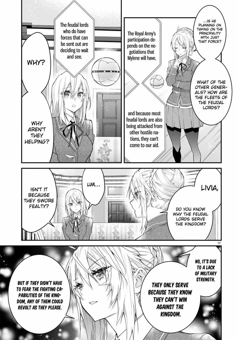 Otomege Sekai wa Mob ni Kibishii Sekai desu Chapter 50 page 17