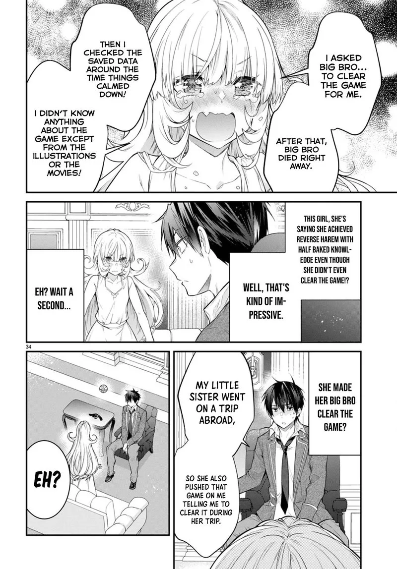 Otomege Sekai wa Mob ni Kibishii Sekai desu Chapter 51 page 34