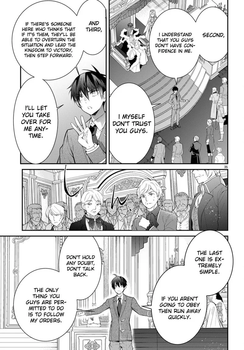 Otomege Sekai wa Mob ni Kibishii Sekai desu Chapter 53 page 37