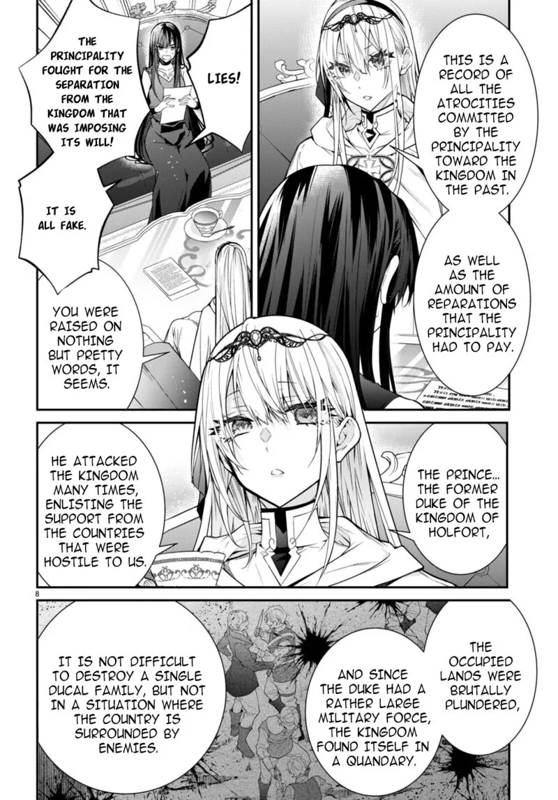 Otomege Sekai wa Mob ni Kibishii Sekai desu Chapter 55 page 8