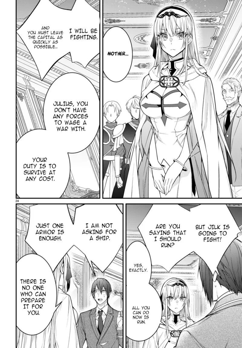 Otomege Sekai wa Mob ni Kibishii Sekai desu Chapter 55 page 24