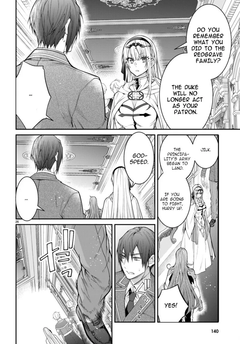 Otomege Sekai wa Mob ni Kibishii Sekai desu Chapter 55 page 26
