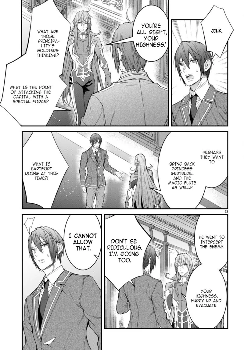 Otomege Sekai wa Mob ni Kibishii Sekai desu Chapter 55 page 23