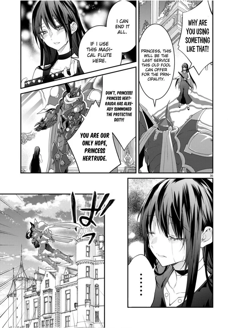 Otomege Sekai wa Mob ni Kibishii Sekai desu Chapter 56 page 35