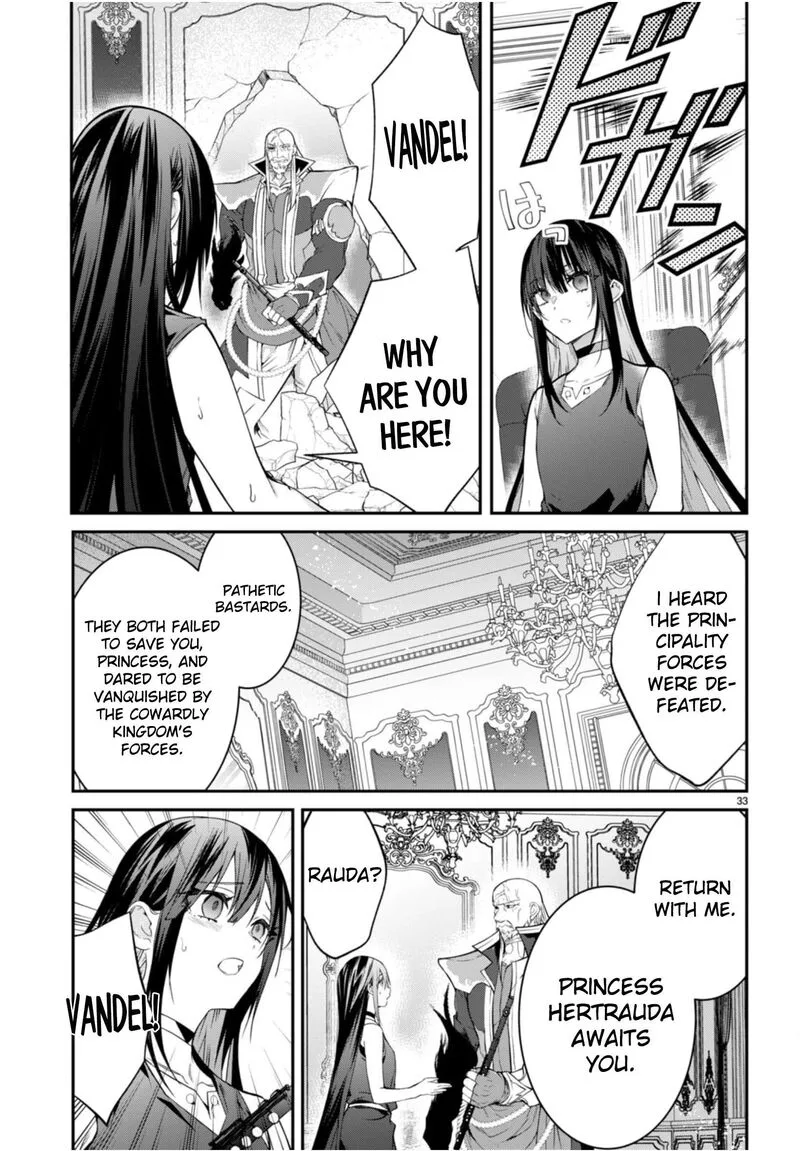 Otomege Sekai wa Mob ni Kibishii Sekai desu Chapter 56 page 33
