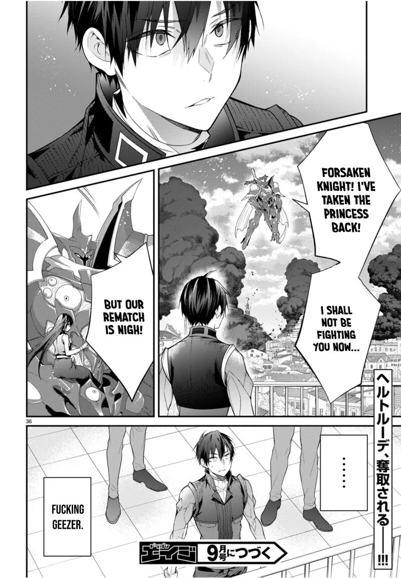 Otomege Sekai wa Mob ni Kibishii Sekai desu Chapter 56 page 36