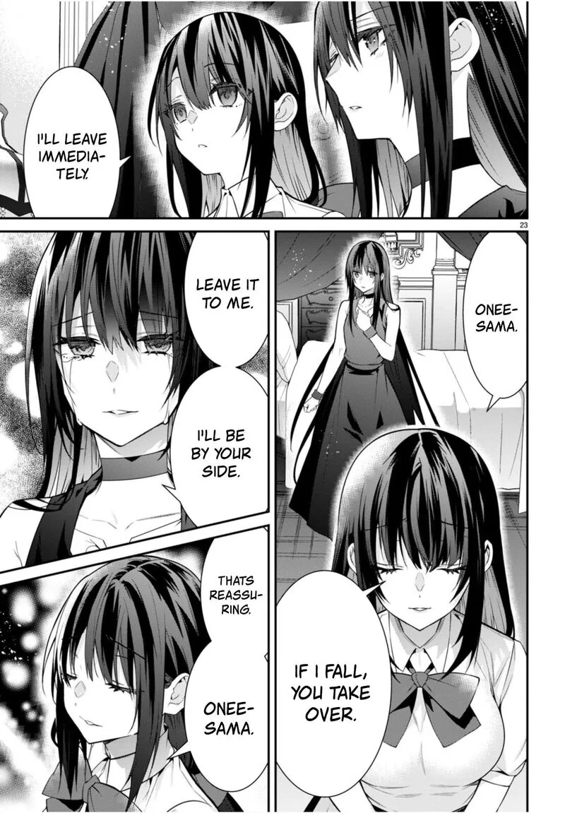 Otomege Sekai wa Mob ni Kibishii Sekai desu Chapter 58 page 23