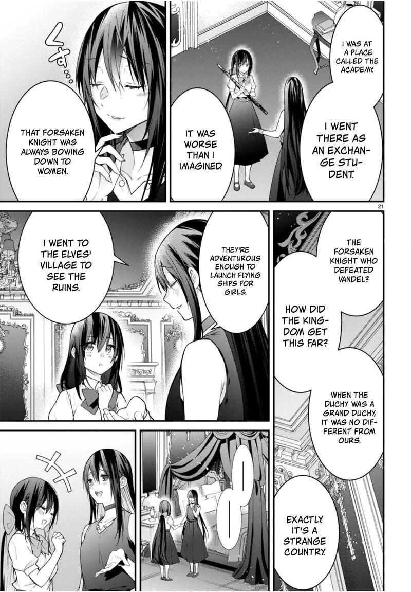 Otomege Sekai wa Mob ni Kibishii Sekai desu Chapter 58 page 21