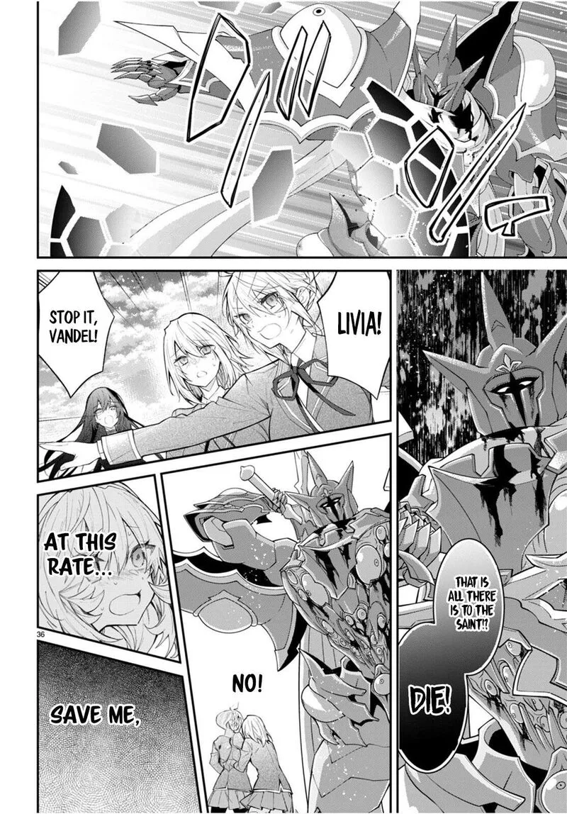 Otomege Sekai wa Mob ni Kibishii Sekai desu Chapter 62 page 36