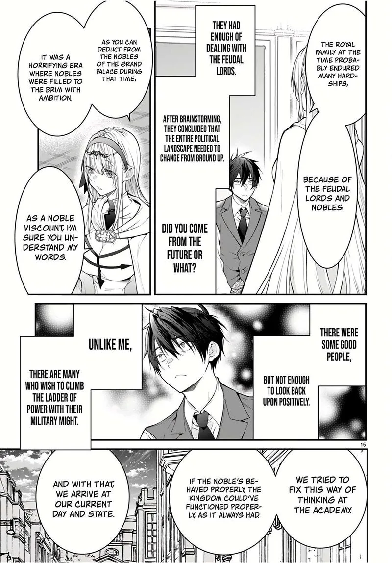 Otomege Sekai wa Mob ni Kibishii Sekai desu Chapter 64 page 15