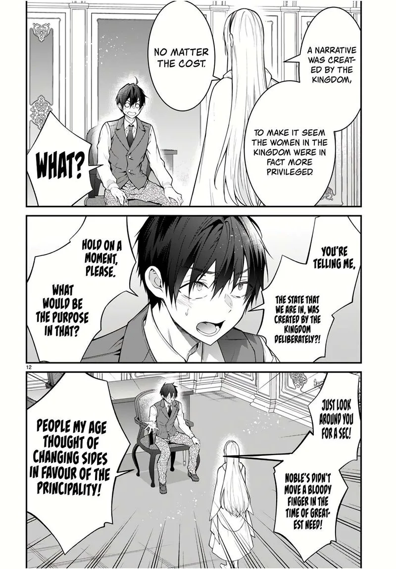 Otomege Sekai wa Mob ni Kibishii Sekai desu Chapter 64 page 12