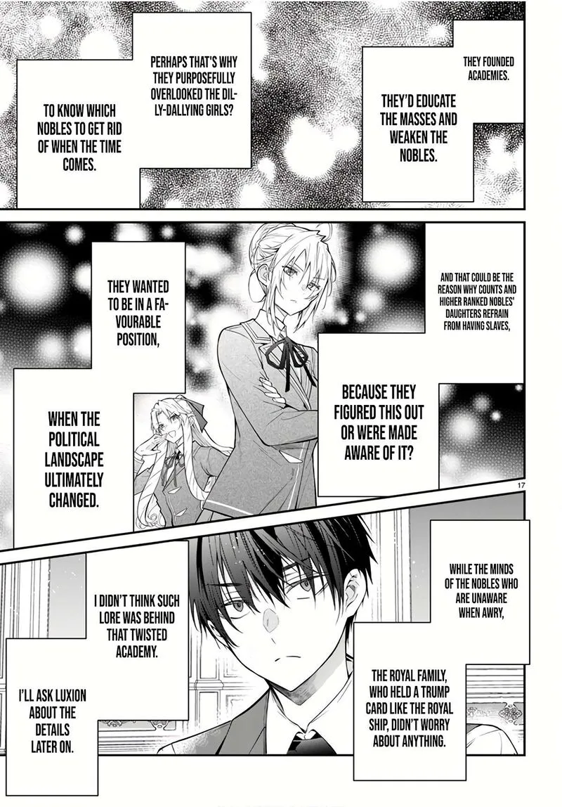 Otomege Sekai wa Mob ni Kibishii Sekai desu Chapter 64 page 17