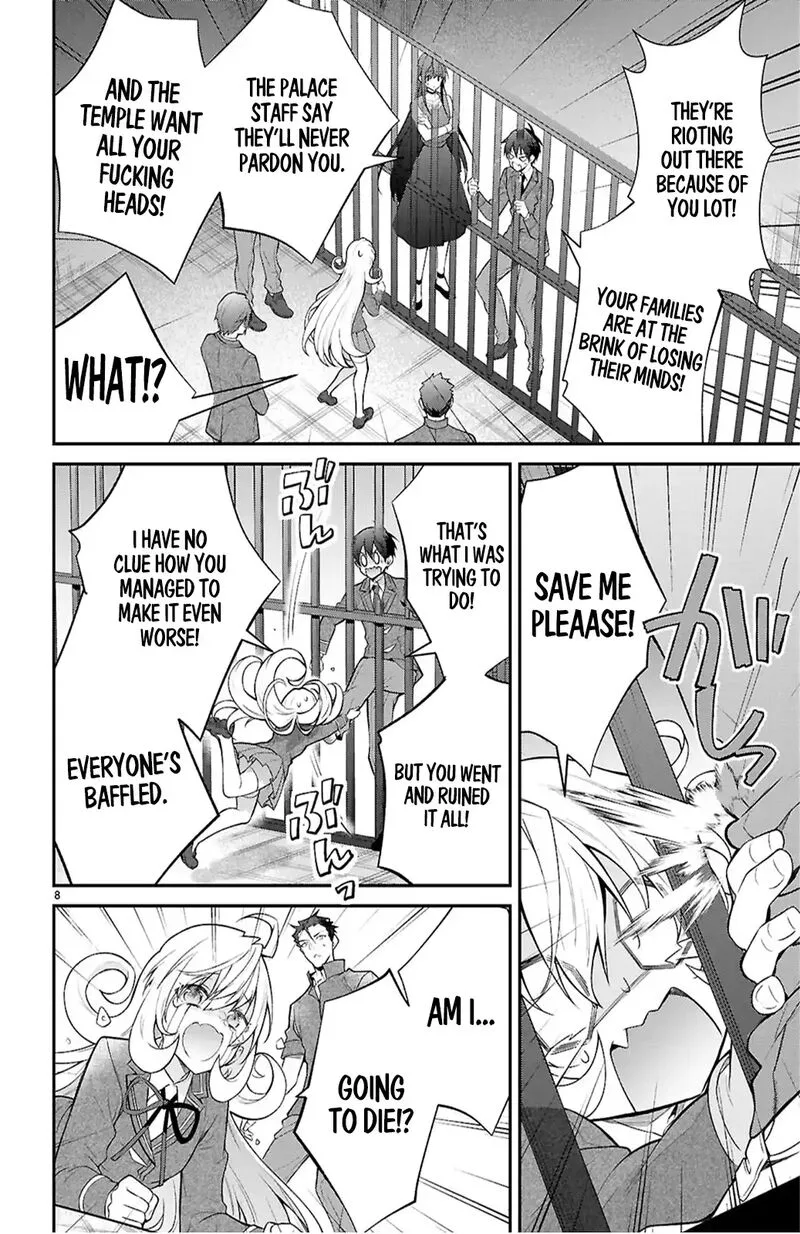 Otomege Sekai wa Mob ni Kibishii Sekai desu Chapter 65 page 8