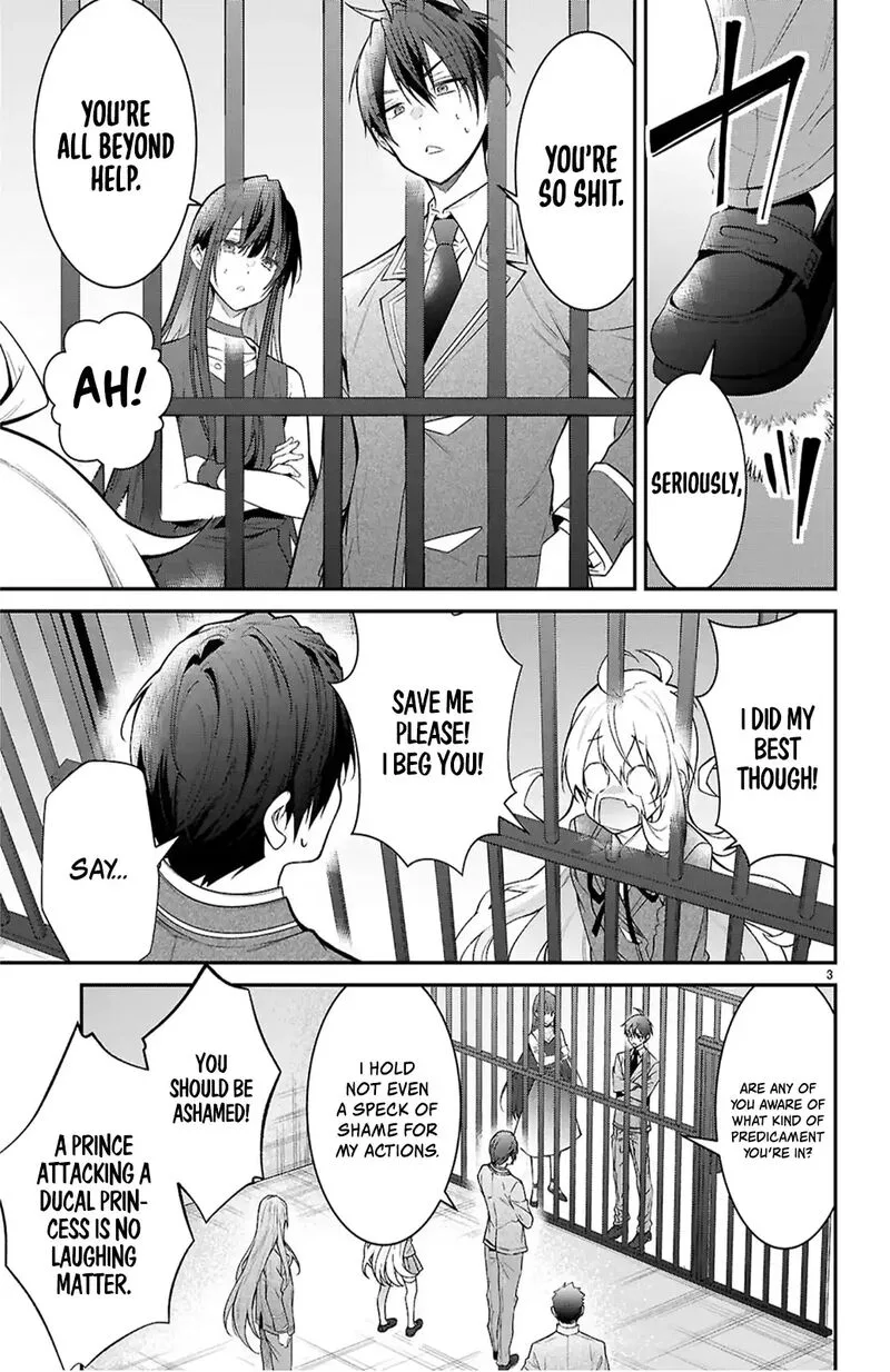 Otomege Sekai wa Mob ni Kibishii Sekai desu Chapter 65 page 3