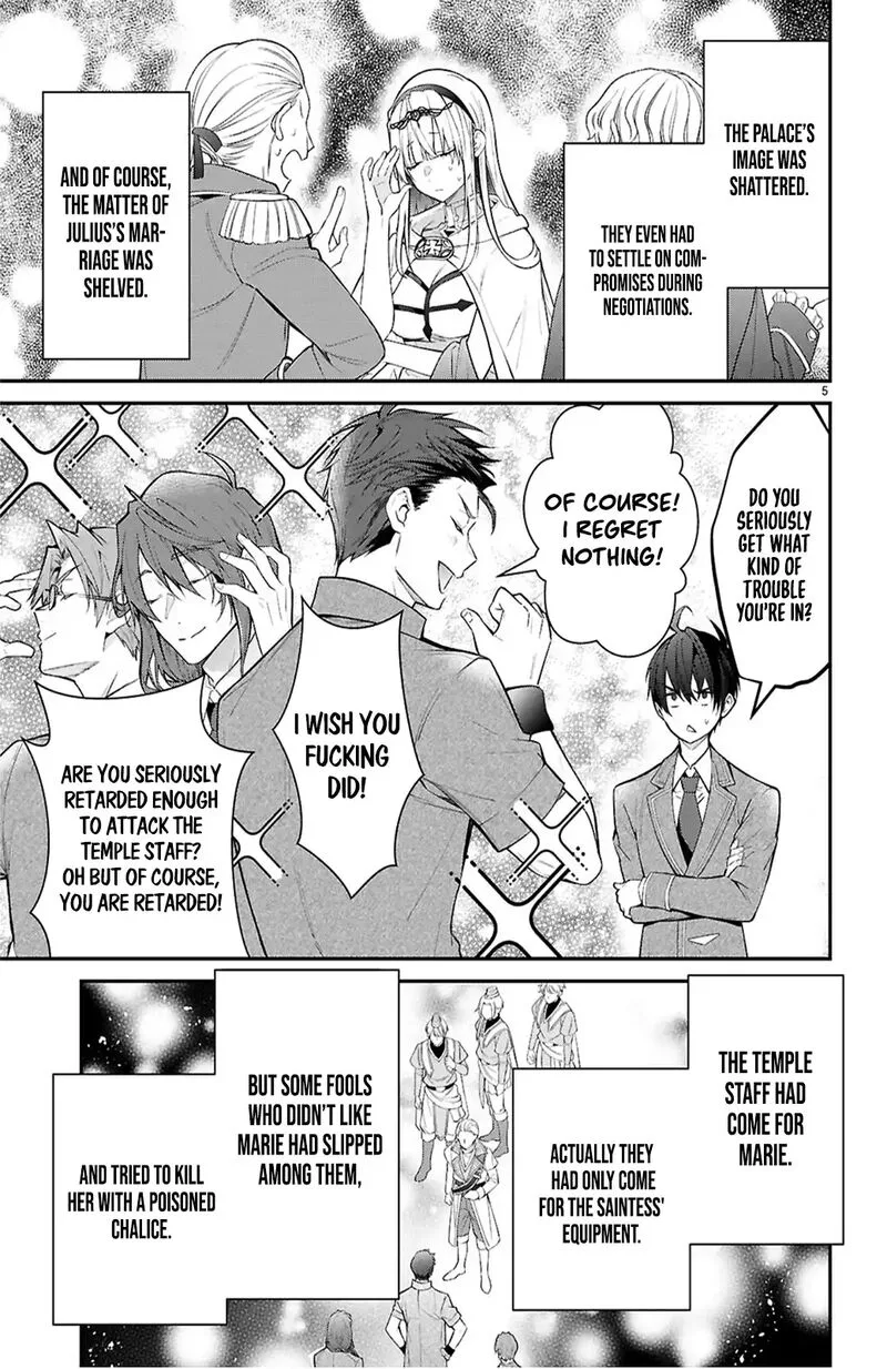 Otomege Sekai wa Mob ni Kibishii Sekai desu Chapter 65 page 5