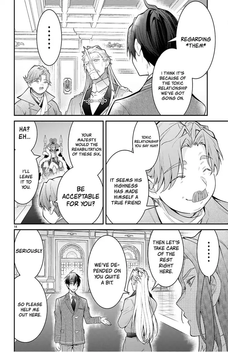 Otomege Sekai wa Mob ni Kibishii Sekai desu Chapter 65 page 14
