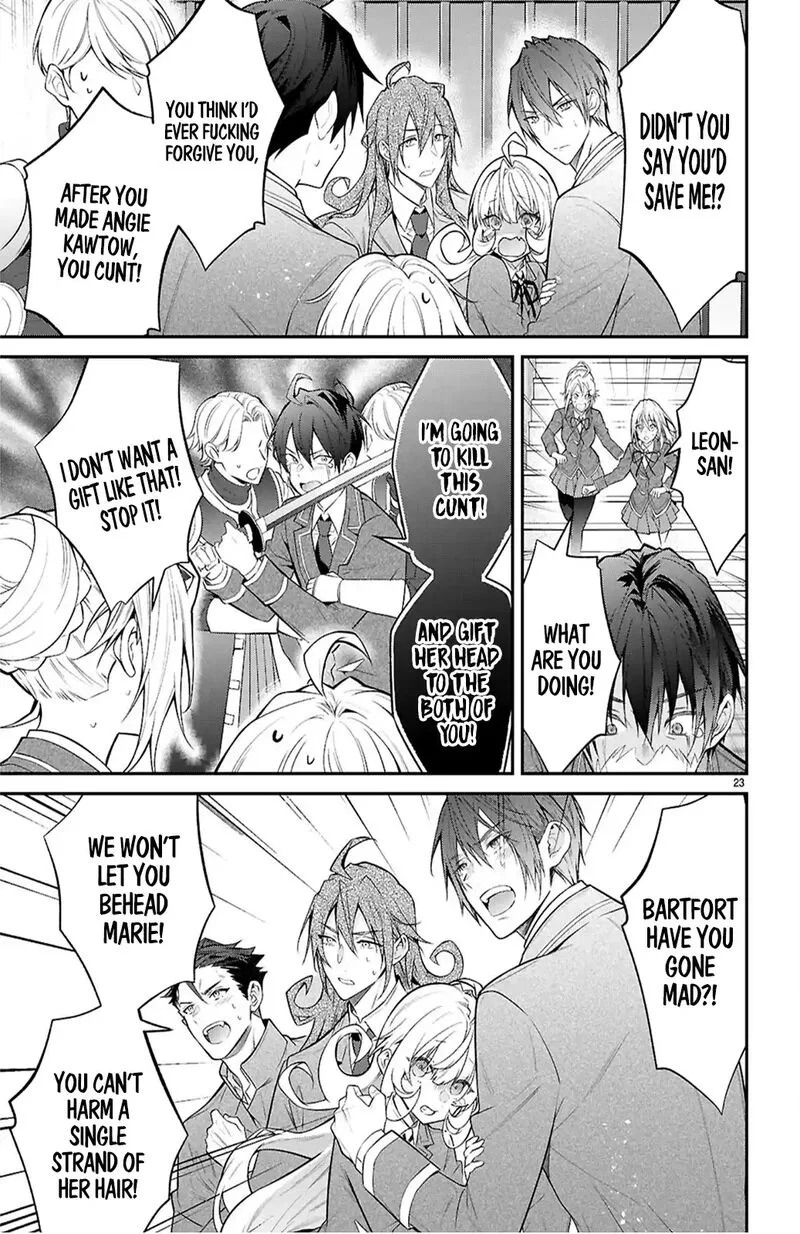 Otomege Sekai wa Mob ni Kibishii Sekai desu Chapter 65 page 23