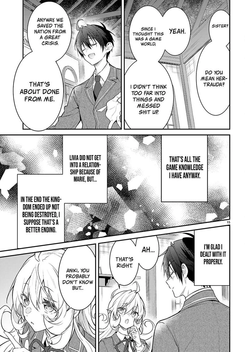 Otomege Sekai wa Mob ni Kibishii Sekai desu Chapter 66 page 15