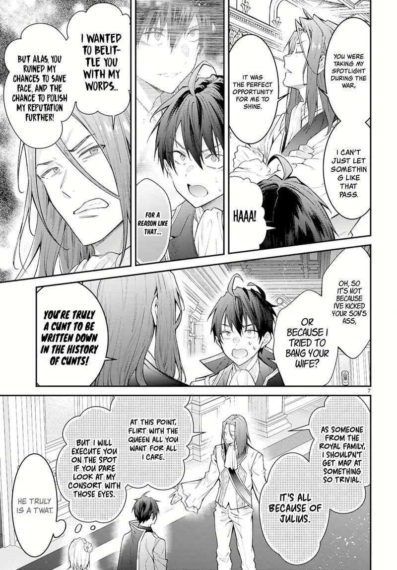 Otomege Sekai wa Mob ni Kibishii Sekai desu Chapter 67 page 7