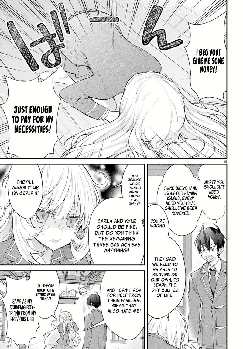Otomege Sekai wa Mob ni Kibishii Sekai desu Chapter 67 page 15
