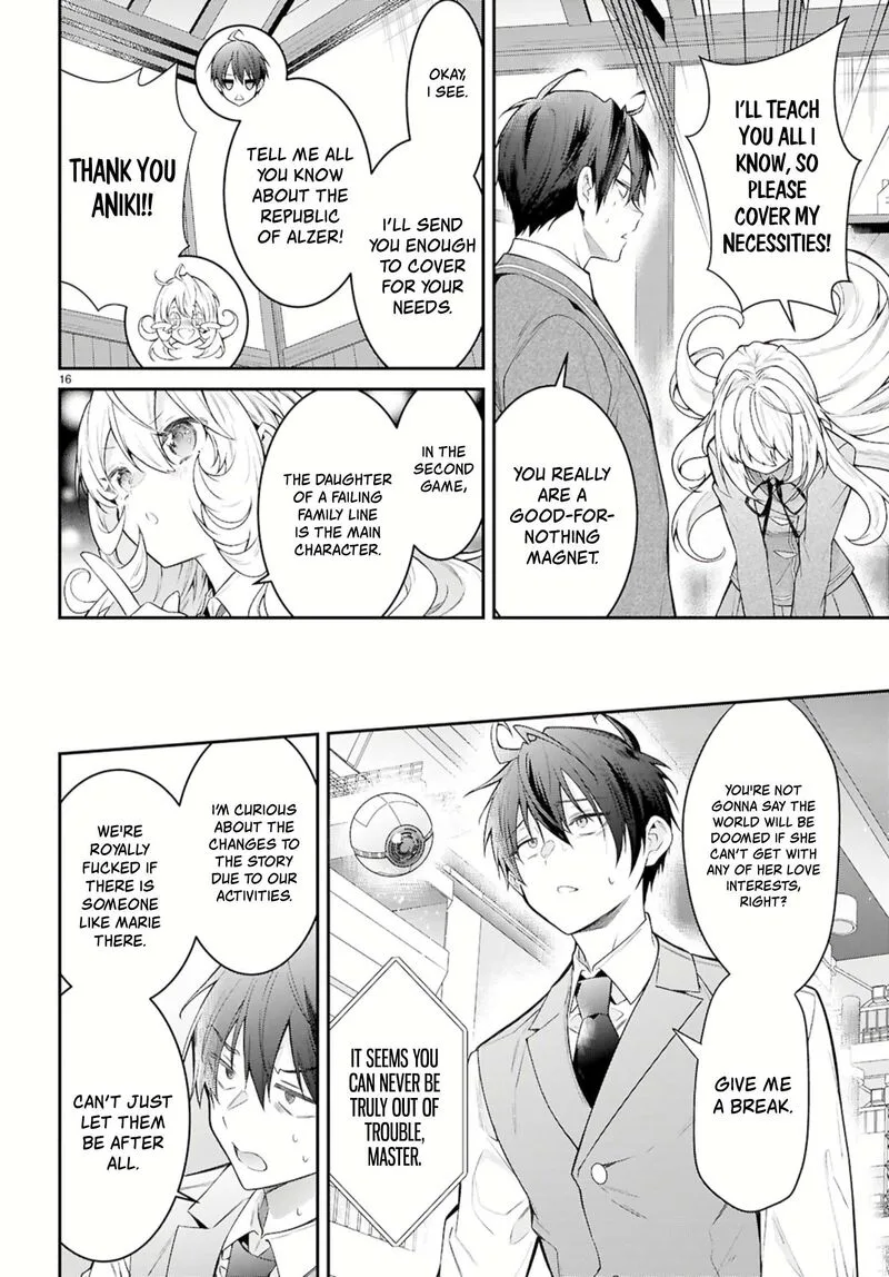Otomege Sekai wa Mob ni Kibishii Sekai desu Chapter 67 page 16