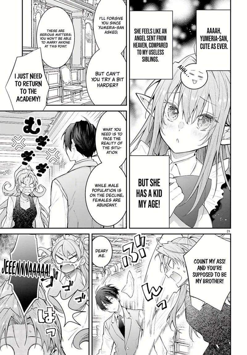 Otomege Sekai wa Mob ni Kibishii Sekai desu Chapter 67 page 21
