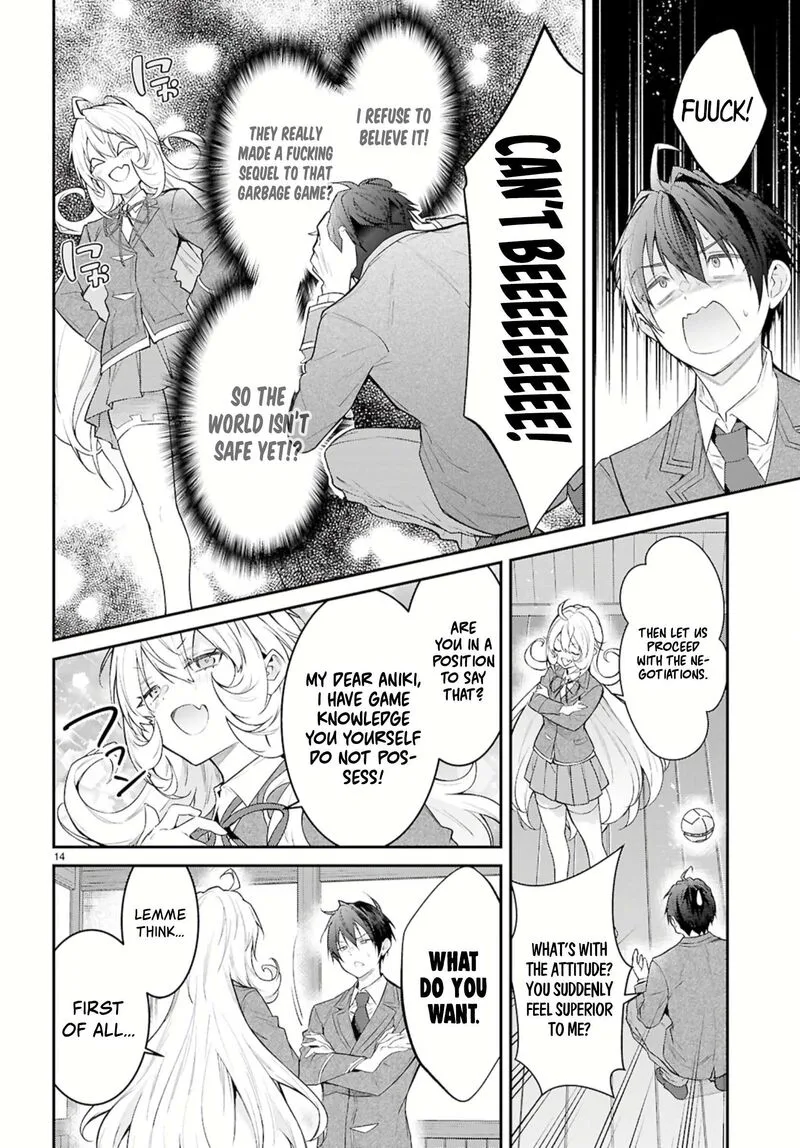 Otomege Sekai wa Mob ni Kibishii Sekai desu Chapter 67 page 14