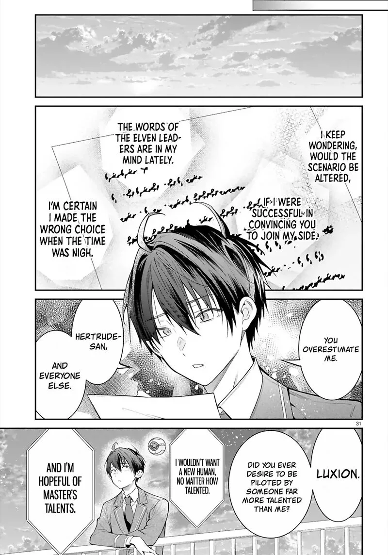 Otomege Sekai wa Mob ni Kibishii Sekai desu Chapter 68 page 31