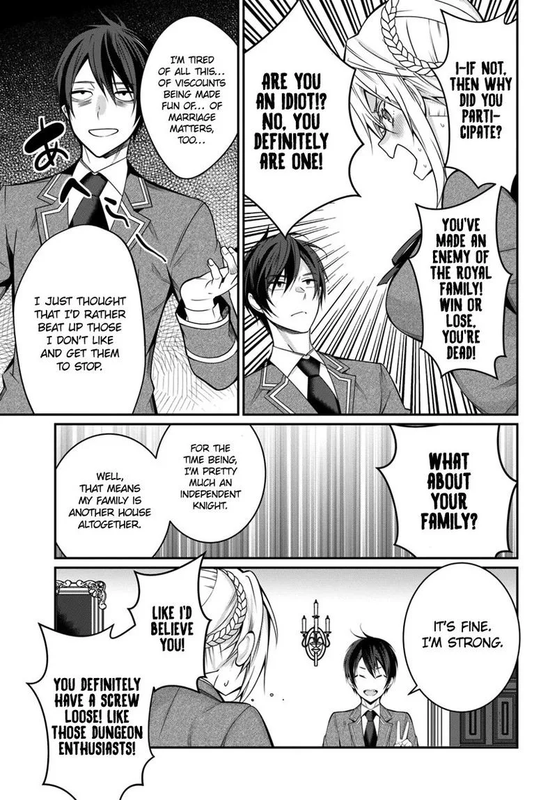 Otomege Sekai wa Mob ni Kibishii Sekai desu Chapter 8 page 19