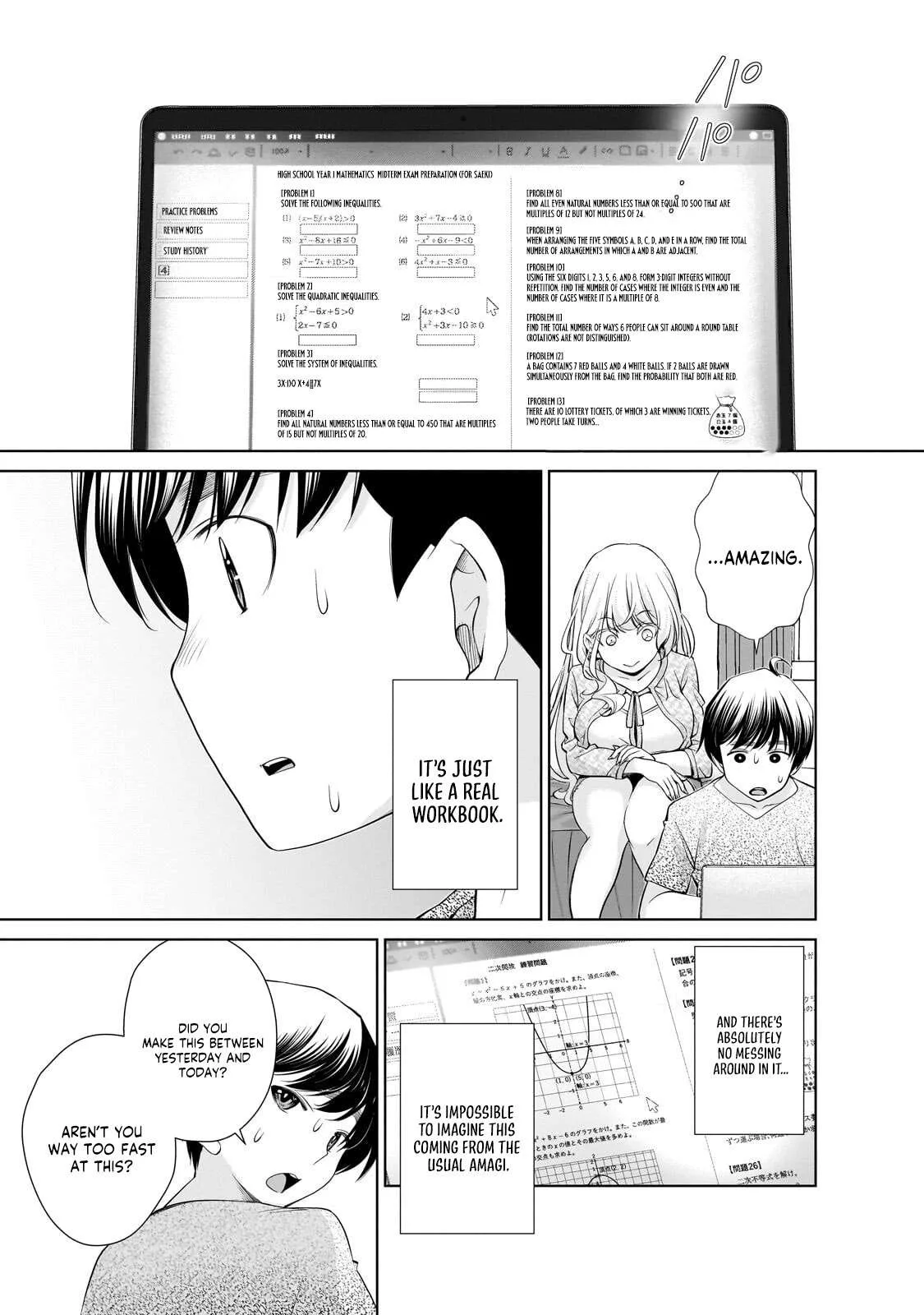 Otonari-san no gyaru ga boku o hore sasetakute zenryoku sugiru Chapter 13.2 page 2