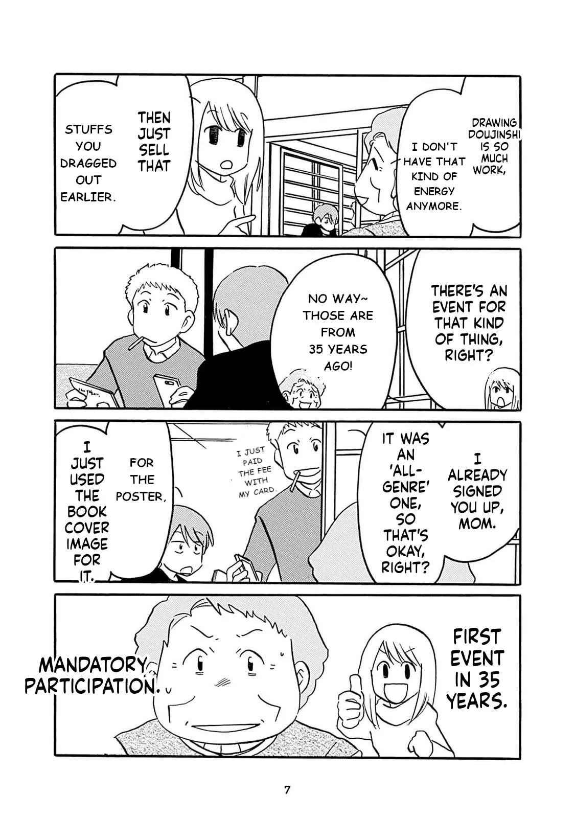 Otto no Yuigon ga "Doujinshi Kake" Datta Mono de Chapter 1 page 8