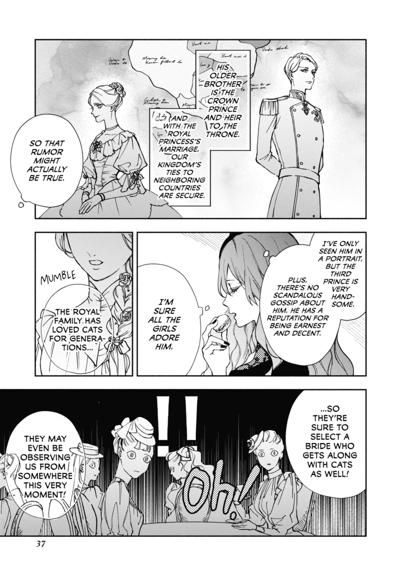 Ouji-sama no Kainushi-gakari - Norowareta Denka ga Mofumofu Body de Sasottekimasu Chapter 1 page 39