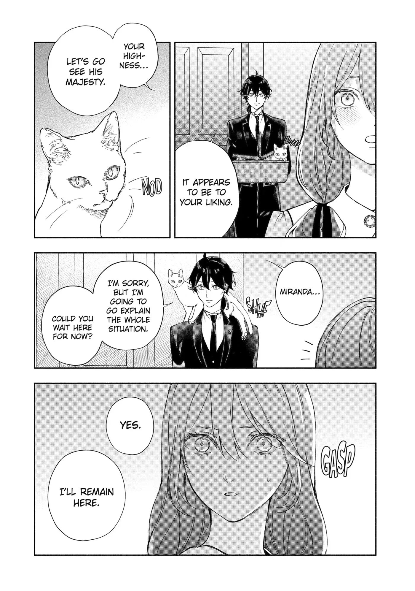 Ouji-sama no Kainushi-gakari - Norowareta Denka ga Mofumofu Body de Sasottekimasu Chapter 10 page 4
