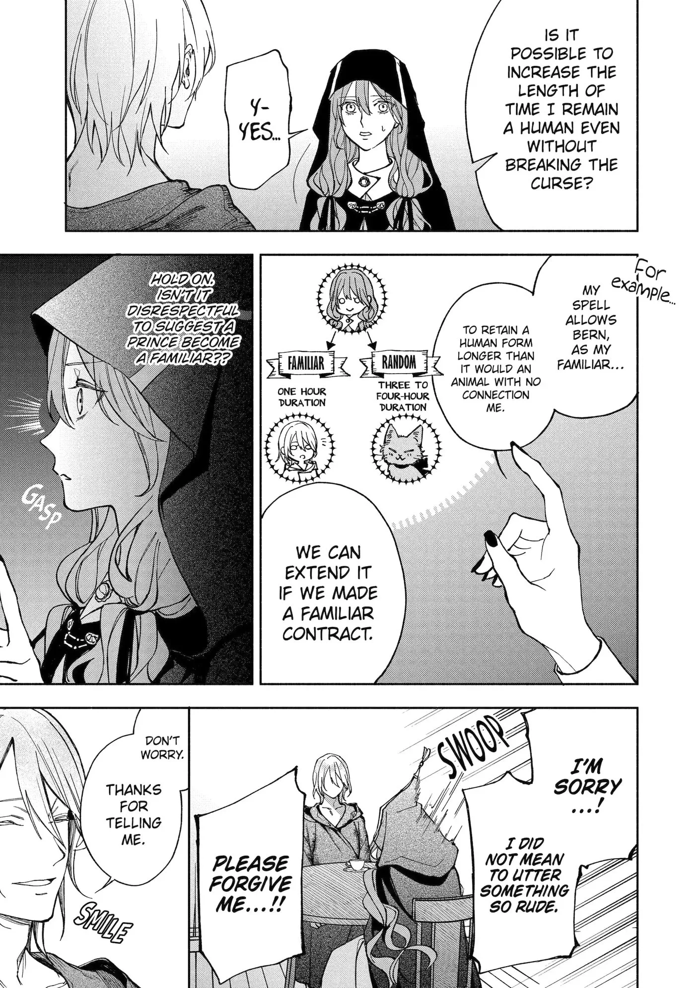 Ouji-sama no Kainushi-gakari - Norowareta Denka ga Mofumofu Body de Sasottekimasu Chapter 2.5 page 1