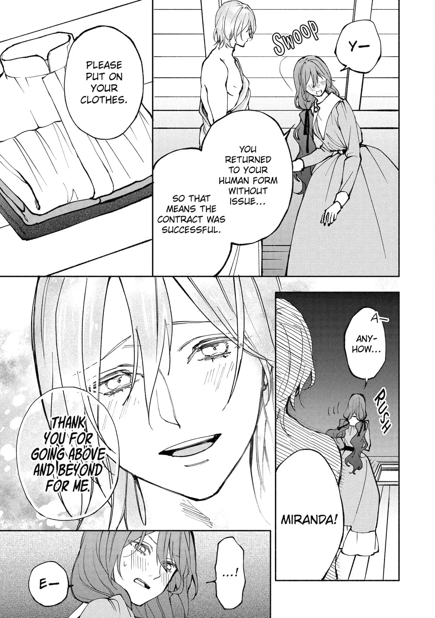 Ouji-sama no Kainushi-gakari - Norowareta Denka ga Mofumofu Body de Sasottekimasu Chapter 3.3 page 1