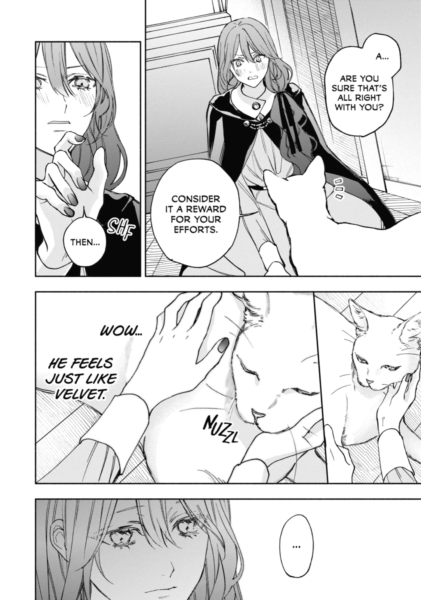 Ouji-sama no Kainushi-gakari - Norowareta Denka ga Mofumofu Body de Sasottekimasu Chapter 5 page 42